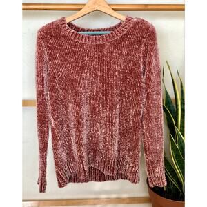 Orvis Chenille Sweater in Pink Misty Rose